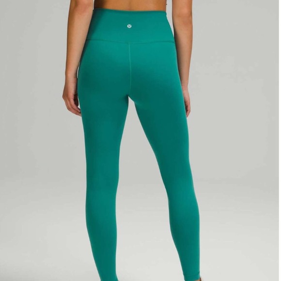 lululemon athletica Pants - NWT Teal Lagoon Wunder Train HR Tight 28"